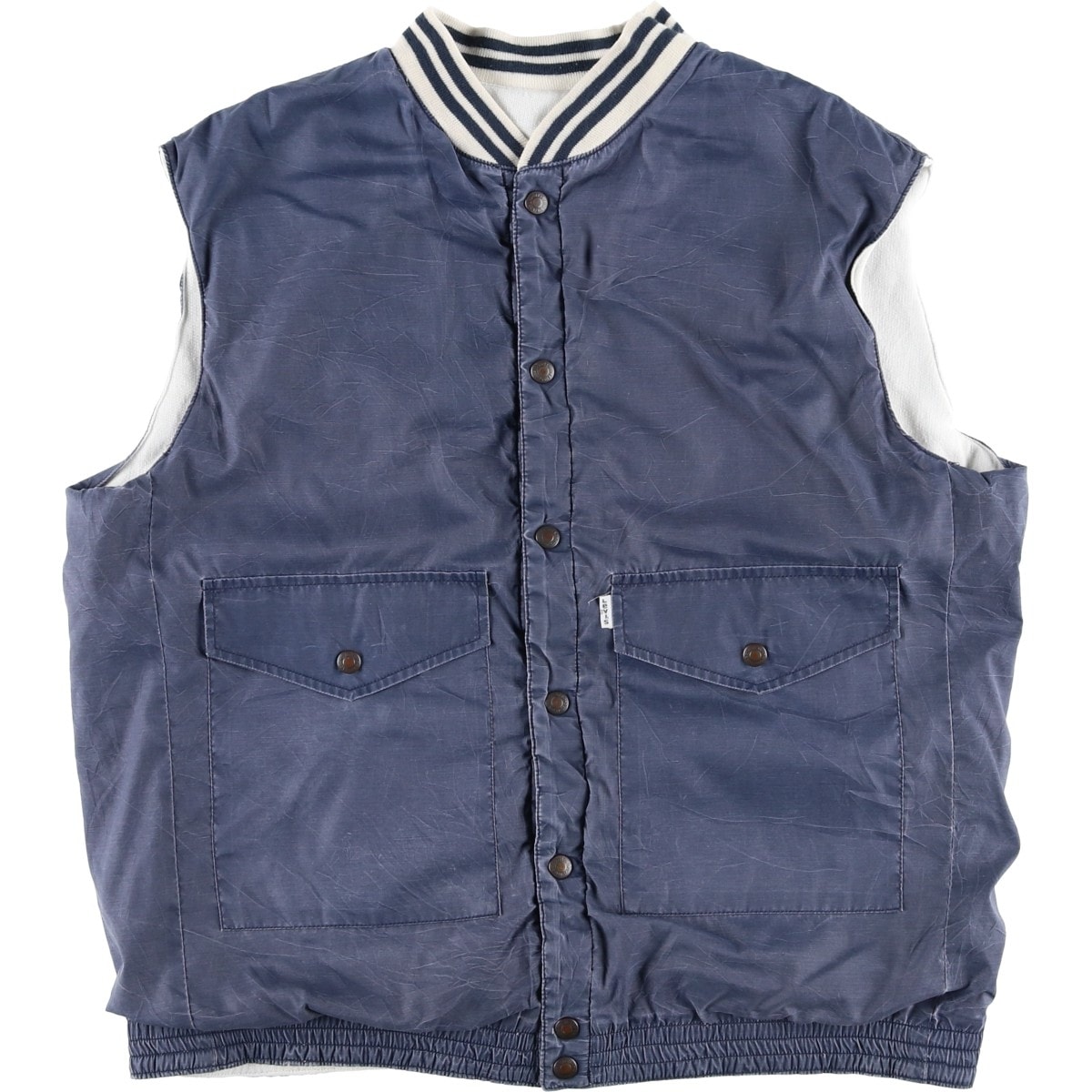 古着 リーバイス Levi's リバーシブル コットンベスト メンズL相当/eaa602026