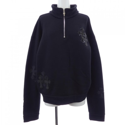 クロムハーツ CHROME HEARTS ハラコレザークロスパッチ 417192999******646 スウェット