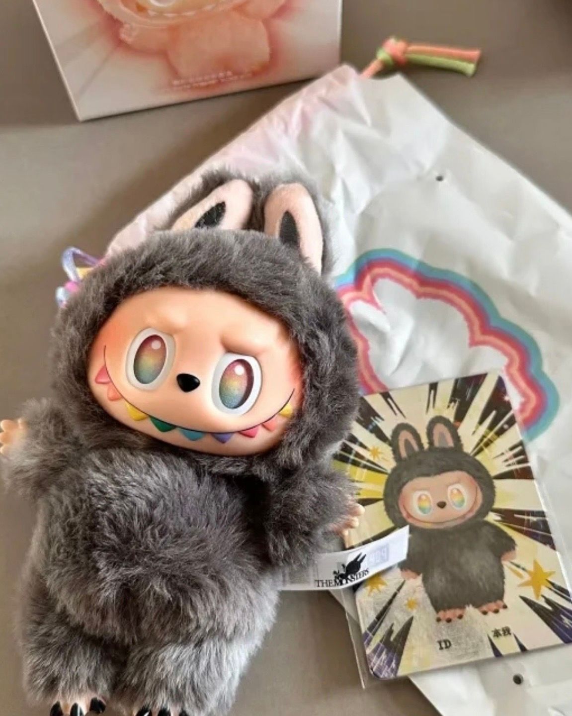 POP MART THE MONSTERS (LABUBU) Big into Energy Series Plush Pendant ID (Secret)