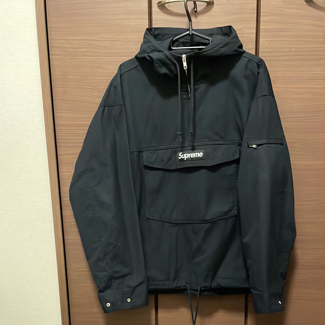 Supreme Cotton Utility Anorak "Black"