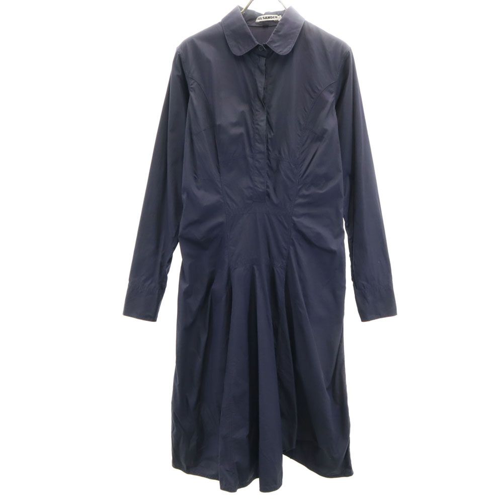 JIL SANDER 長袖 シャツワンピース