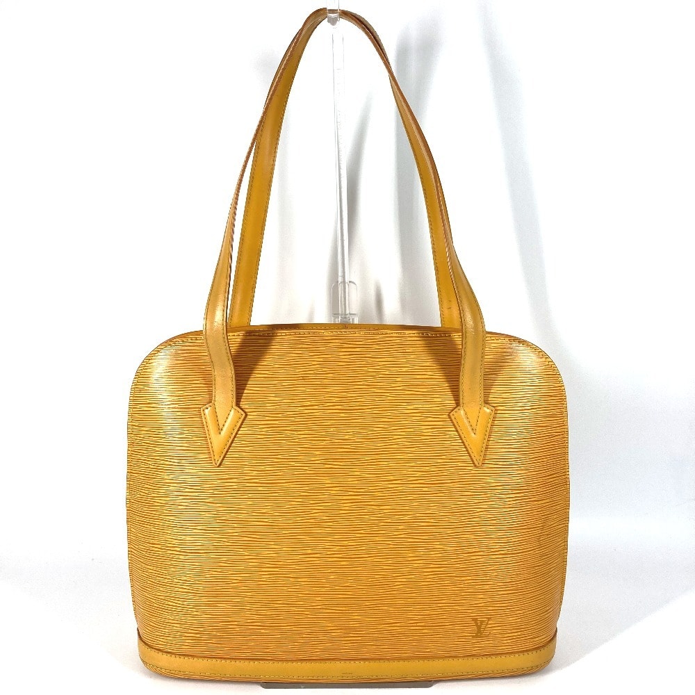ルイヴィトン LOUIS VUITTON リュサック  M52289 エピ カバン 肩掛け トートバッグ ショルダーバッグ エピレザー タッシリイエロー イエロー
