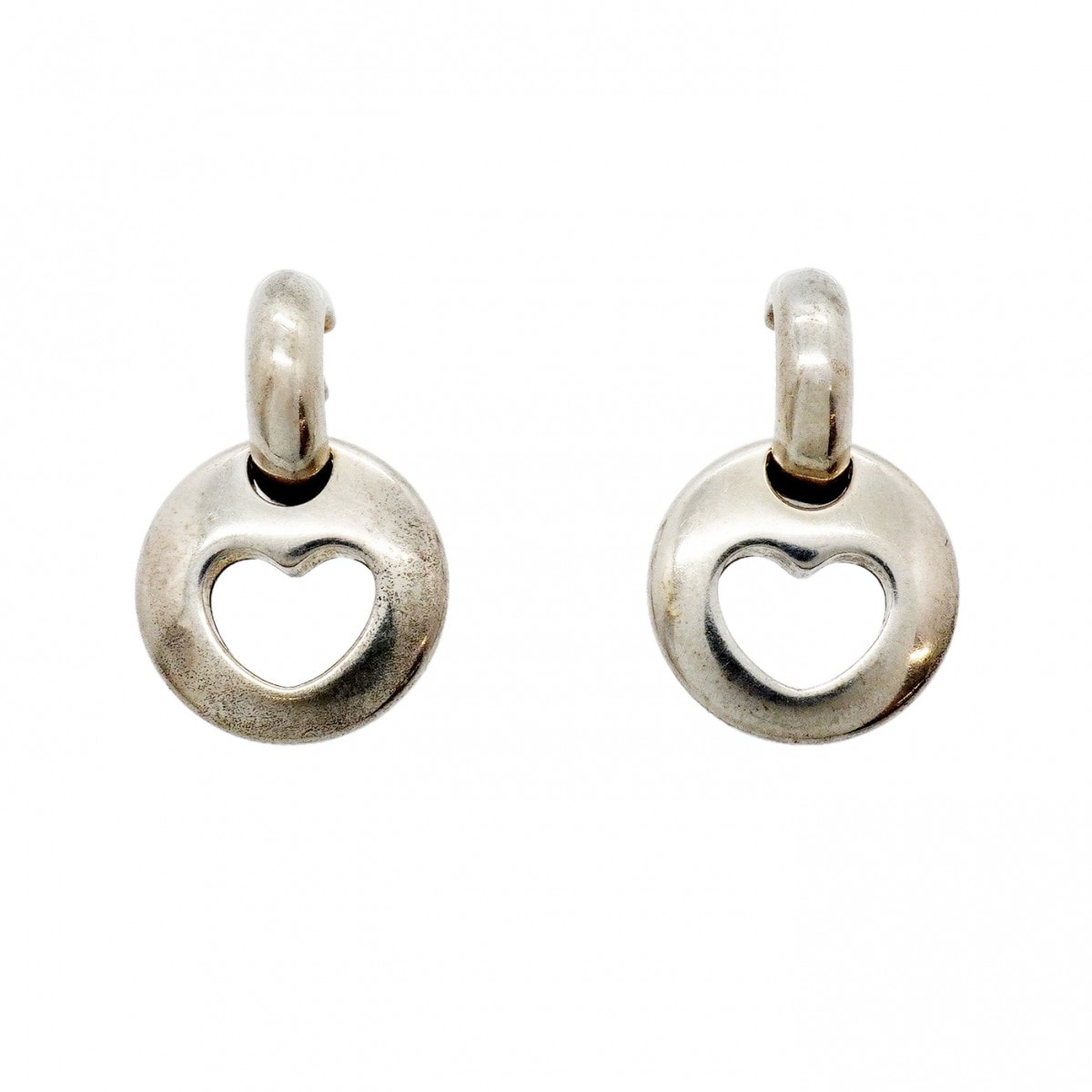 ★SALE【6jgb0433-k】ティファニー ピアス ピアスドハート シルバー925【中古】レディース