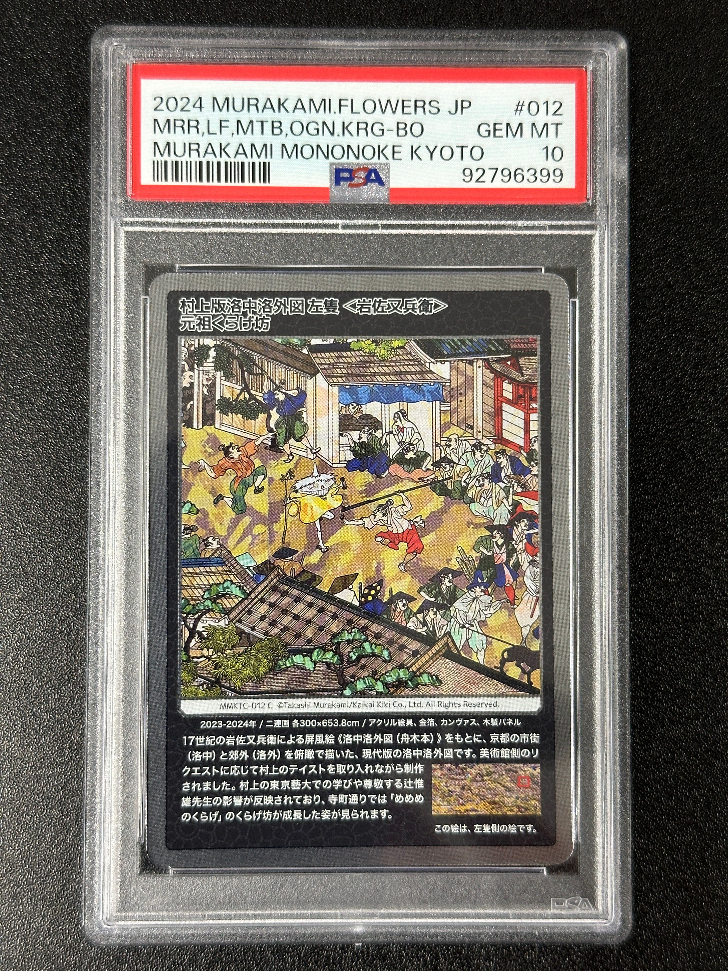 村上版洛中洛外図 左隻 <岩佐又兵衛>元祖くらげ坊 C [MMKTC-012]【日本語版】(ムラカミフラワーズ「村上隆もののけ京都」)