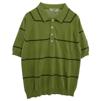 TENDERLOIN テンダーロイン ポロシャツ T-POLY POLO 半袖 ポロシャツ グリーン ライトグリーン系 M【極上美品】【中古】