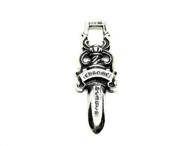 Chrome Hearts #10 Dagger Pendant "Silver"
