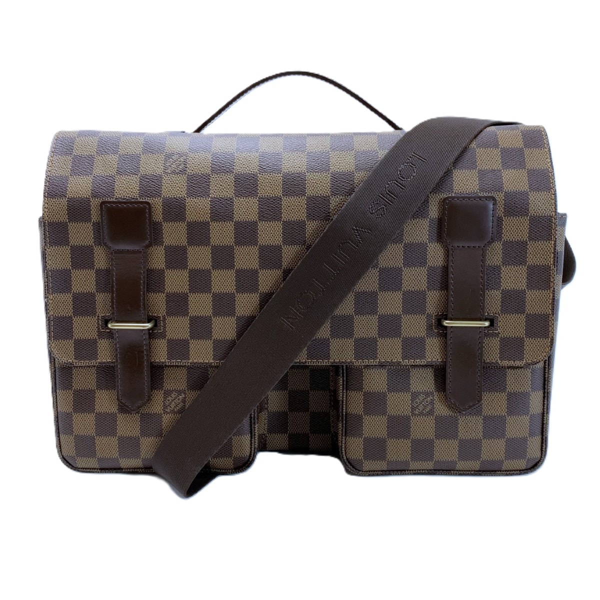 LOUIS VUITTON ルイヴィトン ダミエ ブロードウェイ N42270 エベヌ ショルダーバッグ