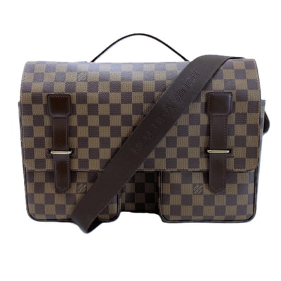 LOUIS VUITTON ルイヴィトン ダミエ ブロードウェイ N42270 エベヌ ショルダーバッグ
