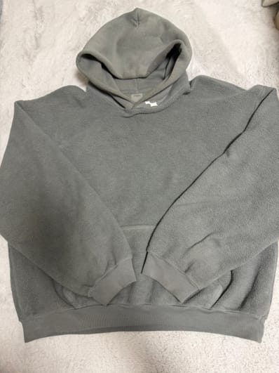 REVERSE HOODIE - SLATE -