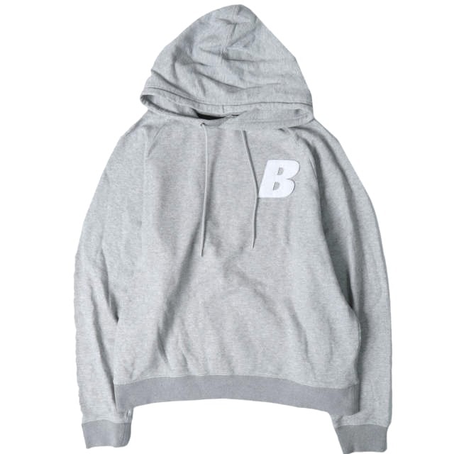 F.C.R.B. エフシーアールビー 20SS BIG WIDE PULLOVER HOODIE ビッグワイドプルオーバーパーカー FCRB-200065 S GRAY F.C.Real Bristol ブリストル Bロゴ スウェット 裏毛 トップス