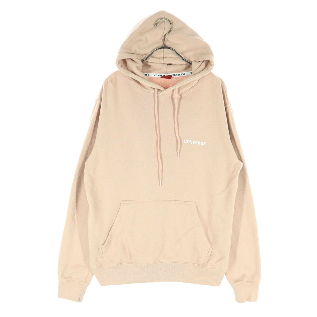 CONVERSE コンバース 長袖 スウェットパーカー M ピンク