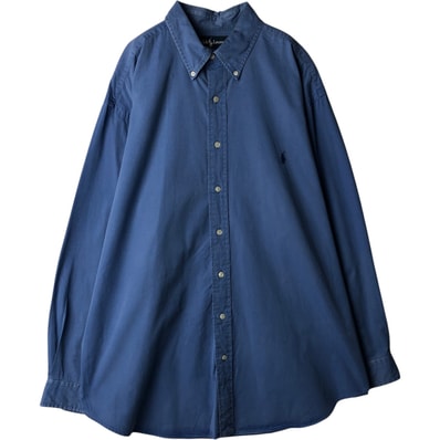 古着 ラルフローレン Ralph Lauren 長袖 ボタンダウンシャツ メンズXL相当/eaa634455
