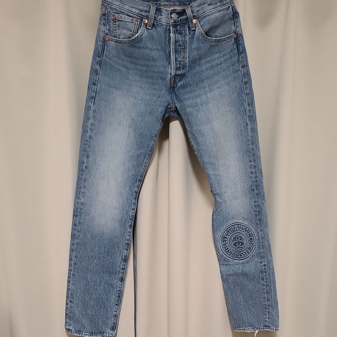Stussy × LEVI'S Embossed 501 "Denim" A52180000