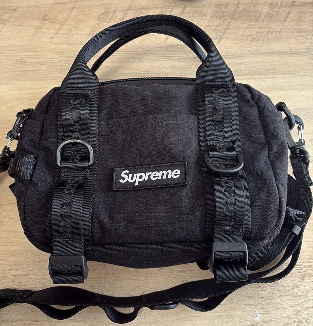 Supreme Mini Duffle Bag (26SS) "Black"