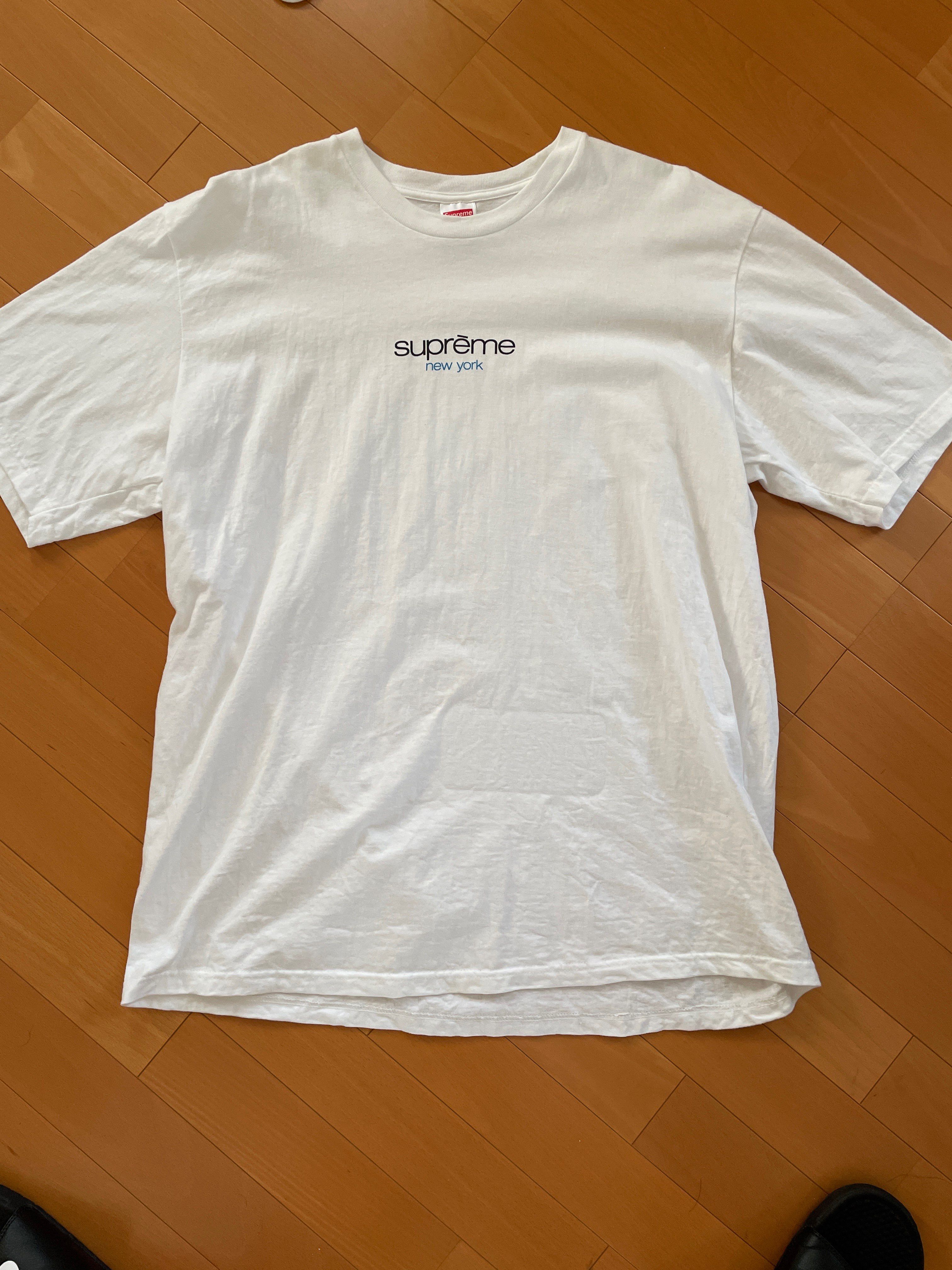 Supreme Classic Logo Tee "White"