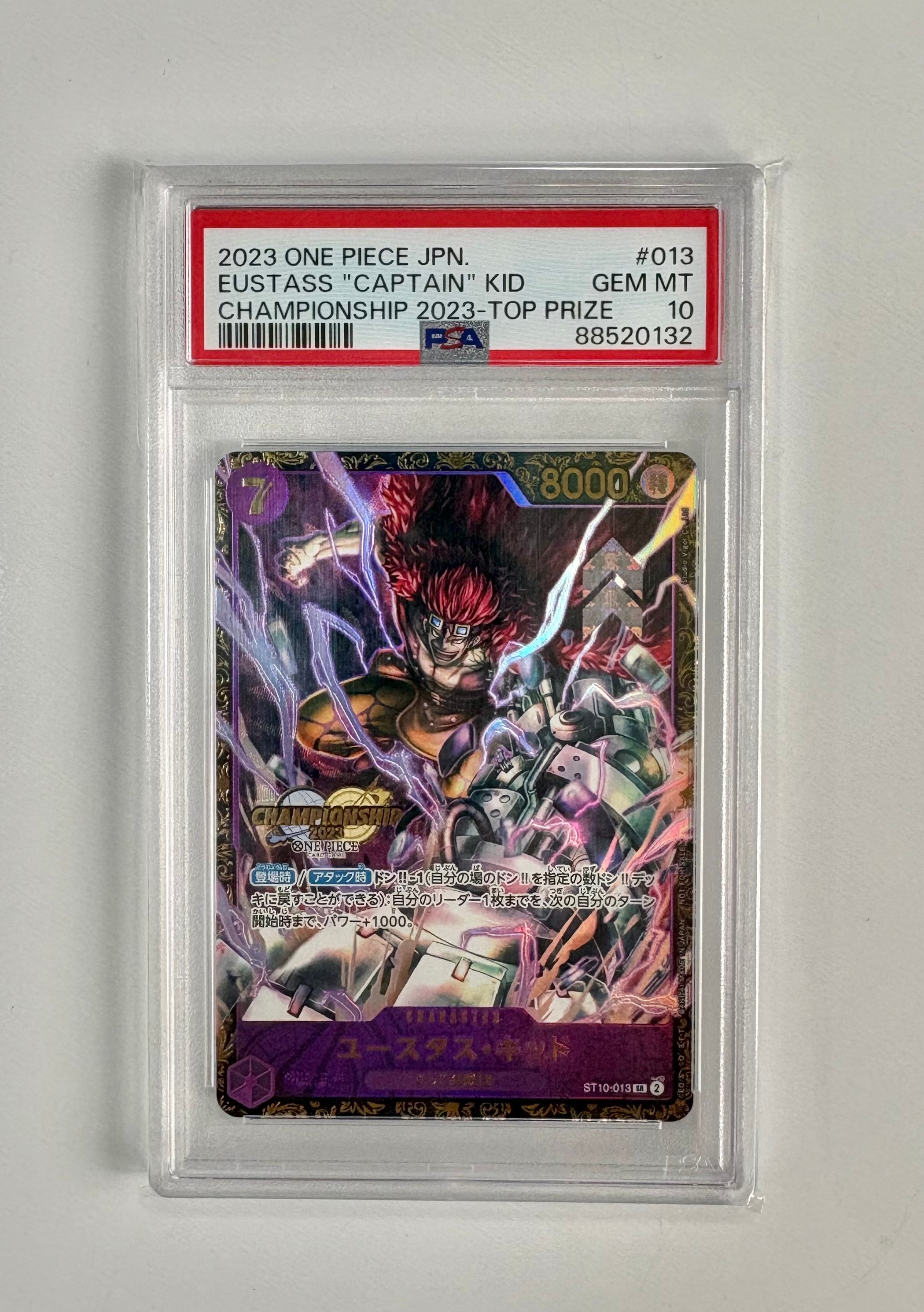 PSA10】ユースタス・キッド [ST10-013] (チャンピオンシップ 記念品) 1