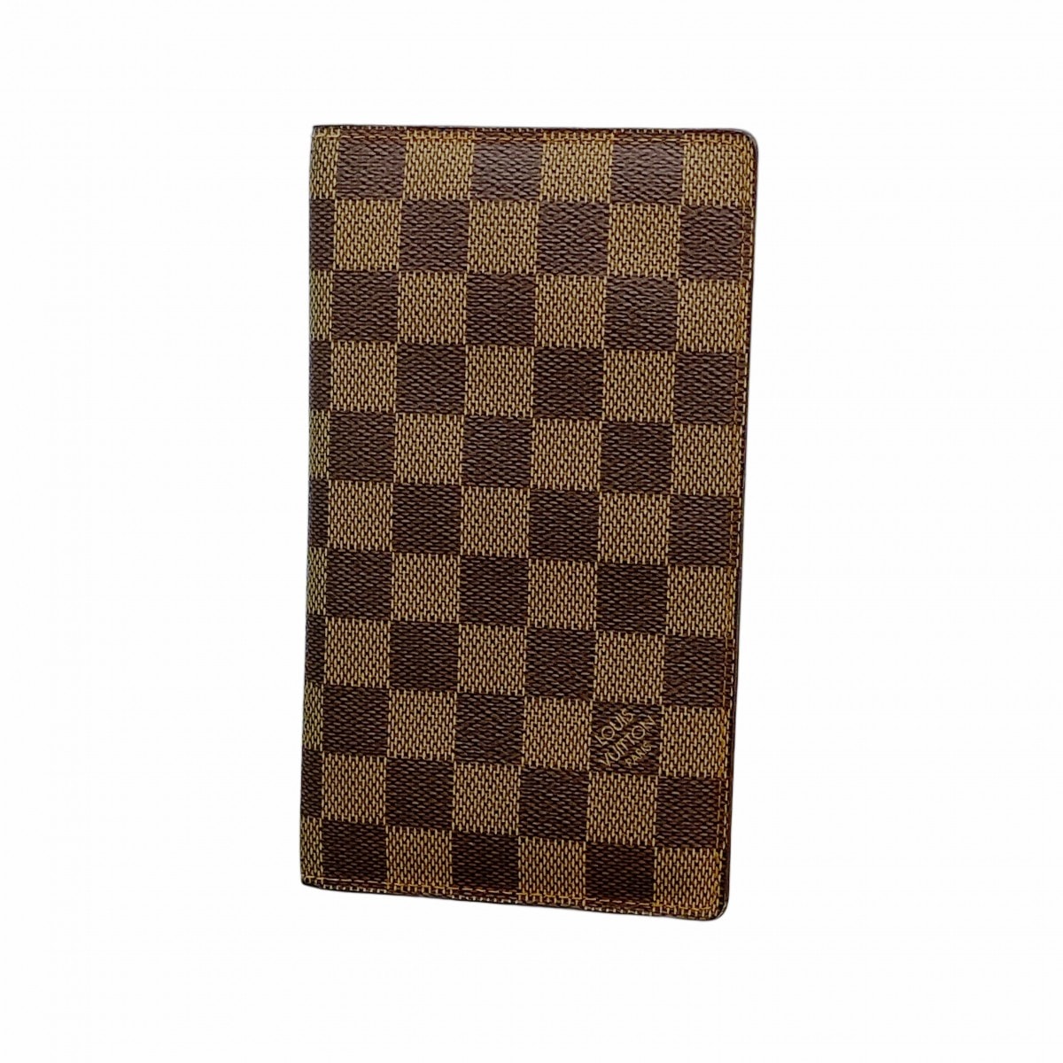 【6fa0553-k】ルイヴィトン 長札入れ ダミエ ポルトシェキエカルトクレディ N62226 エベヌ【中古】メンズ レディース ユニセックス