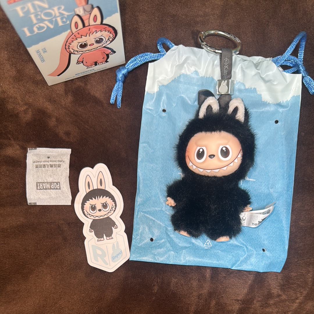 POP MART THE MONSTERS (LABUBU) Pin for Love Series-Vinyl Plush Pendant (N-Z) R