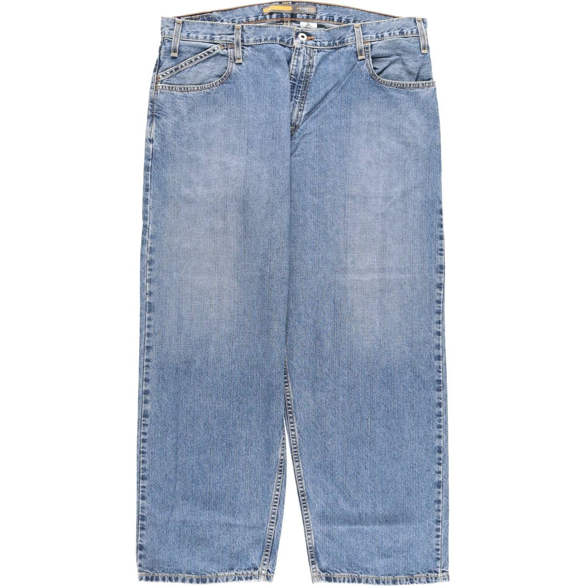 古着 00年代 リーバイス Levi's SILVER TAB シルバータブ BAGGY バギー テーパードデニムパンツ メンズw39相当/evb032987