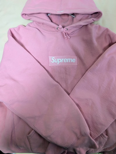 Supreme Box Logo Hooded Sweatshirt "Pink" (24FW)