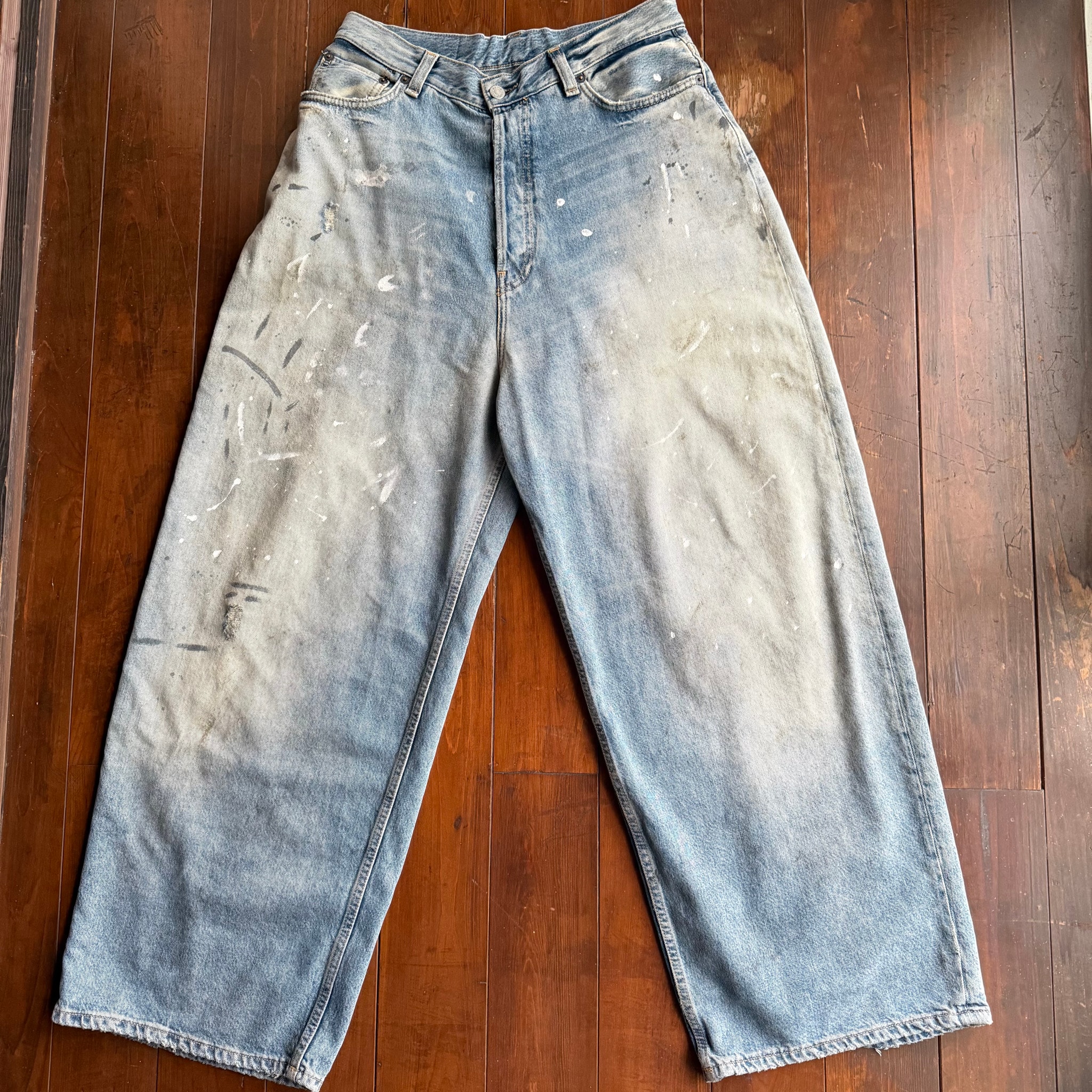 Acne Studios Super Baggy Fit Jeans - 2023M "Light Blue"