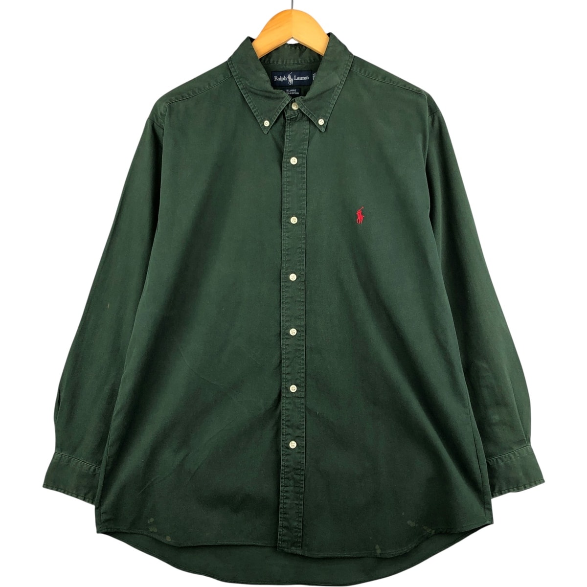 古着 ラルフローレン Ralph Lauren BLAIRE 長袖 ボタンダウンシャツ メンズXL相当/eaa591682