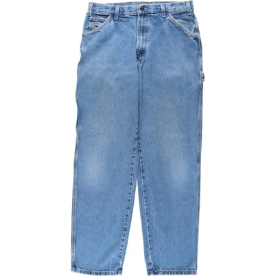 古着 ディッキーズ Dickies デニムペインターパンツ メンズw33相当/eaa631187