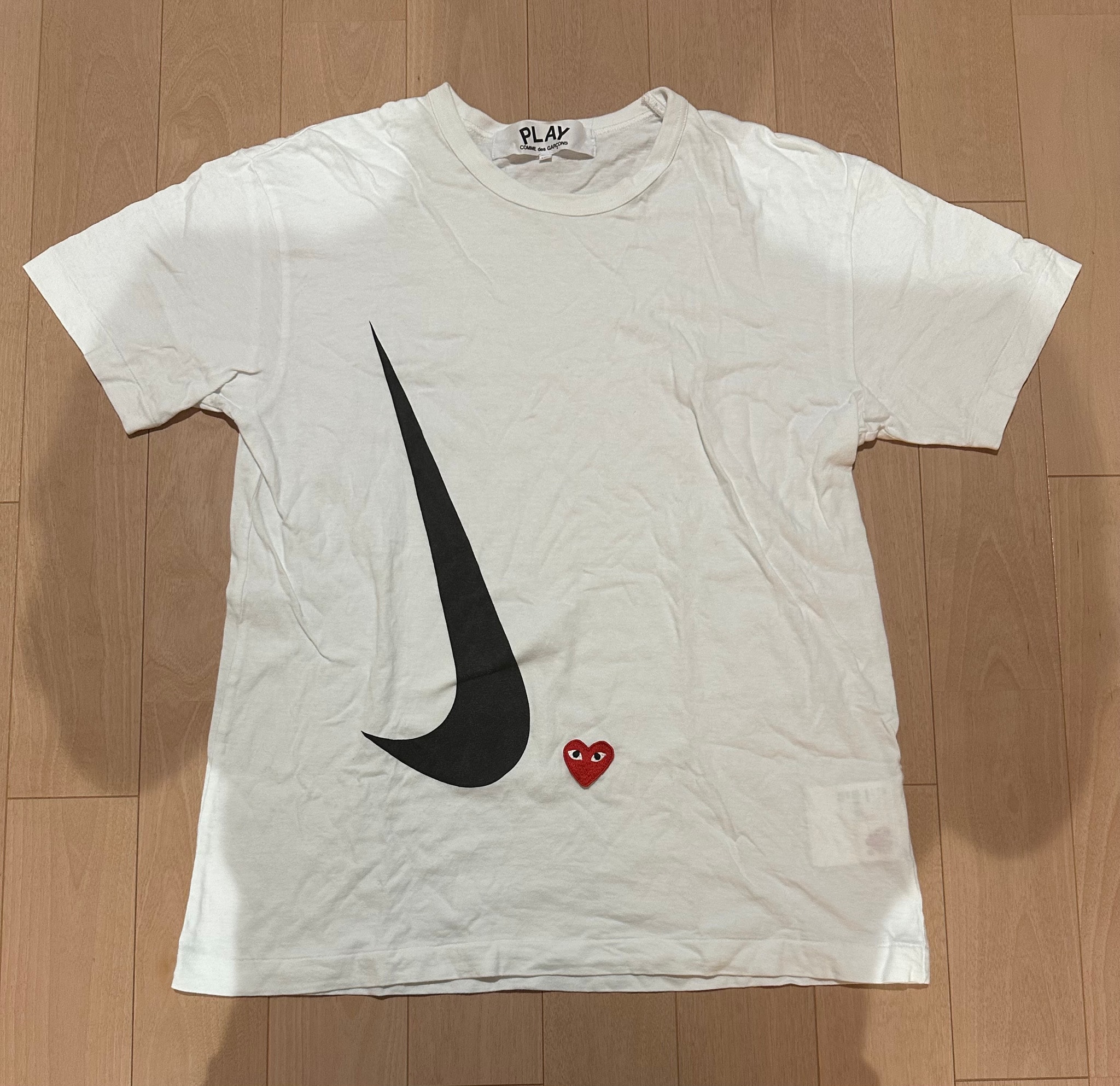 Nike x CDG Play T-Shirt "White" AE-T402-051