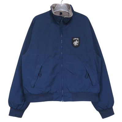 Stussy Polar Fleece Lined Jacket "Navy"