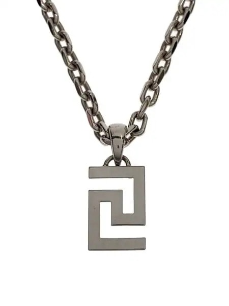 Versace Greek Necklace "Silver"