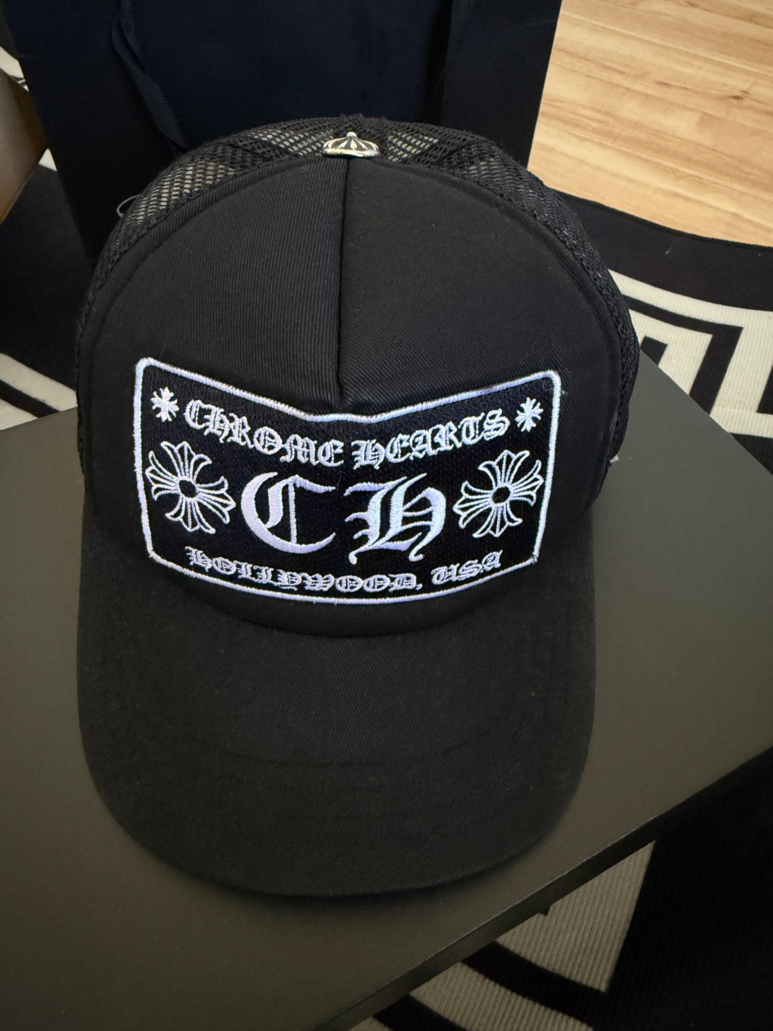 Chrome Hearts Trucker Cap CH "Black"