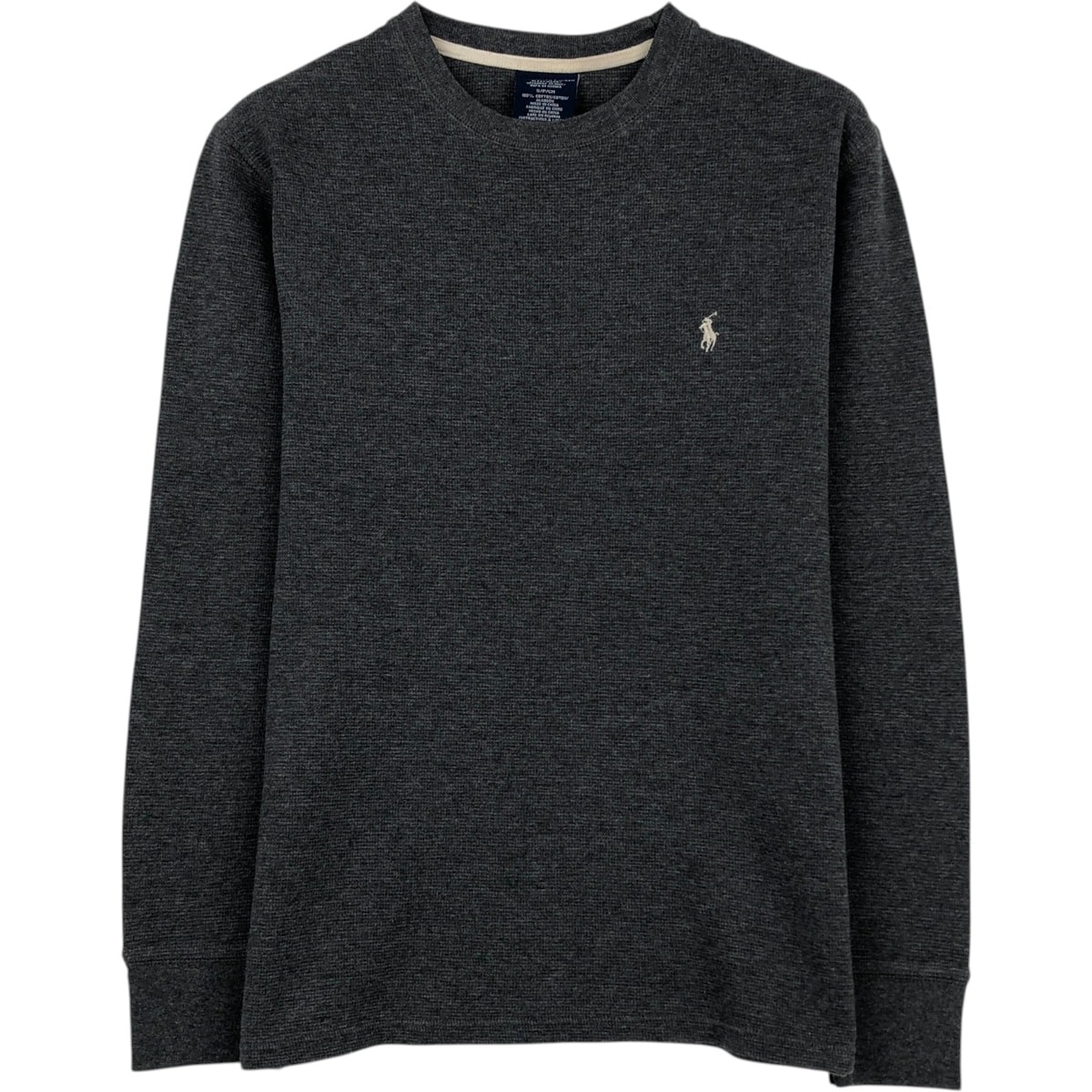 古着 ラルフローレン Ralph Lauren POLO RALPH LAUREN SLEEPWEAR サーマルロンT ワッフル メンズS相当/eaa632404