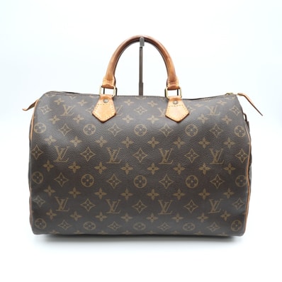 LOUIS VUITTON(ルイ・ヴィトン)スピーディ35 ヴィンテージ ハンドバッグ ボストンバッグ モノグラム キャンバス ブラウン レディース【中古】