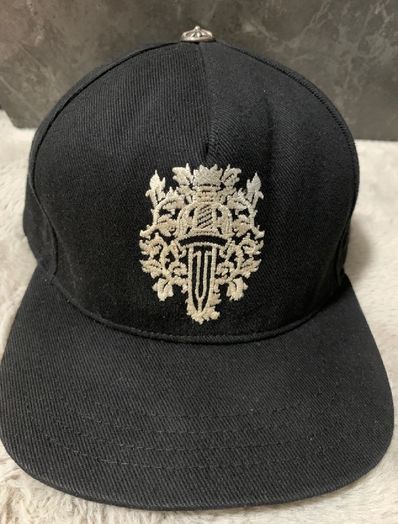 Chrome Hearts Baseball Denim Cap Dogger "Black/White"