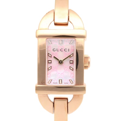 グッチ 腕時計 時計 GP YA068583(6800L) クオーツ レディース 1年保証 GUCCI 中古