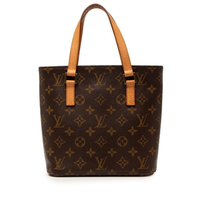 ルイ ヴィトン モノグラム ヴァヴァンPM ハンドバッグ M51172 ブラウン PVC レザー レディース LOUIS VUITTON 【中古】