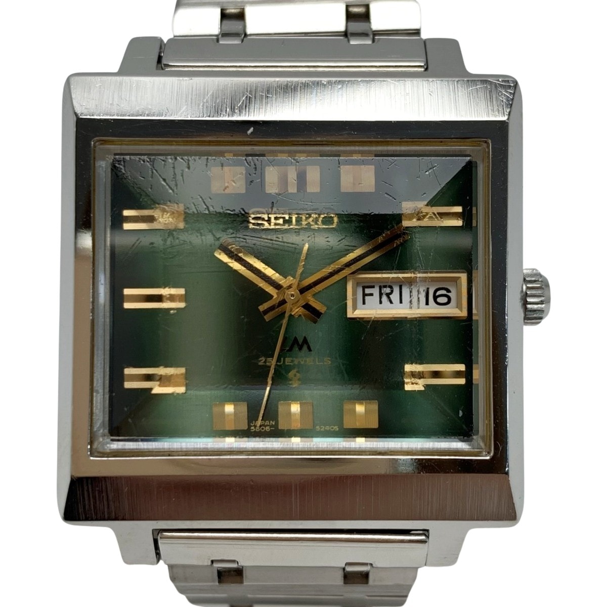 SEIKO セイコー LOAD MATIC ステンレススチール 5606-5080 ヴィンテージ 腕時計