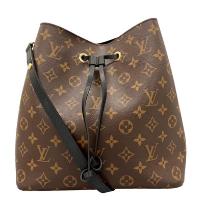 ルイヴィトン ネオノエ モノグラム ショルダーバッグ モノグラムキャンバス M44020 ブラウン レディース LOUIS VUITTON 中古