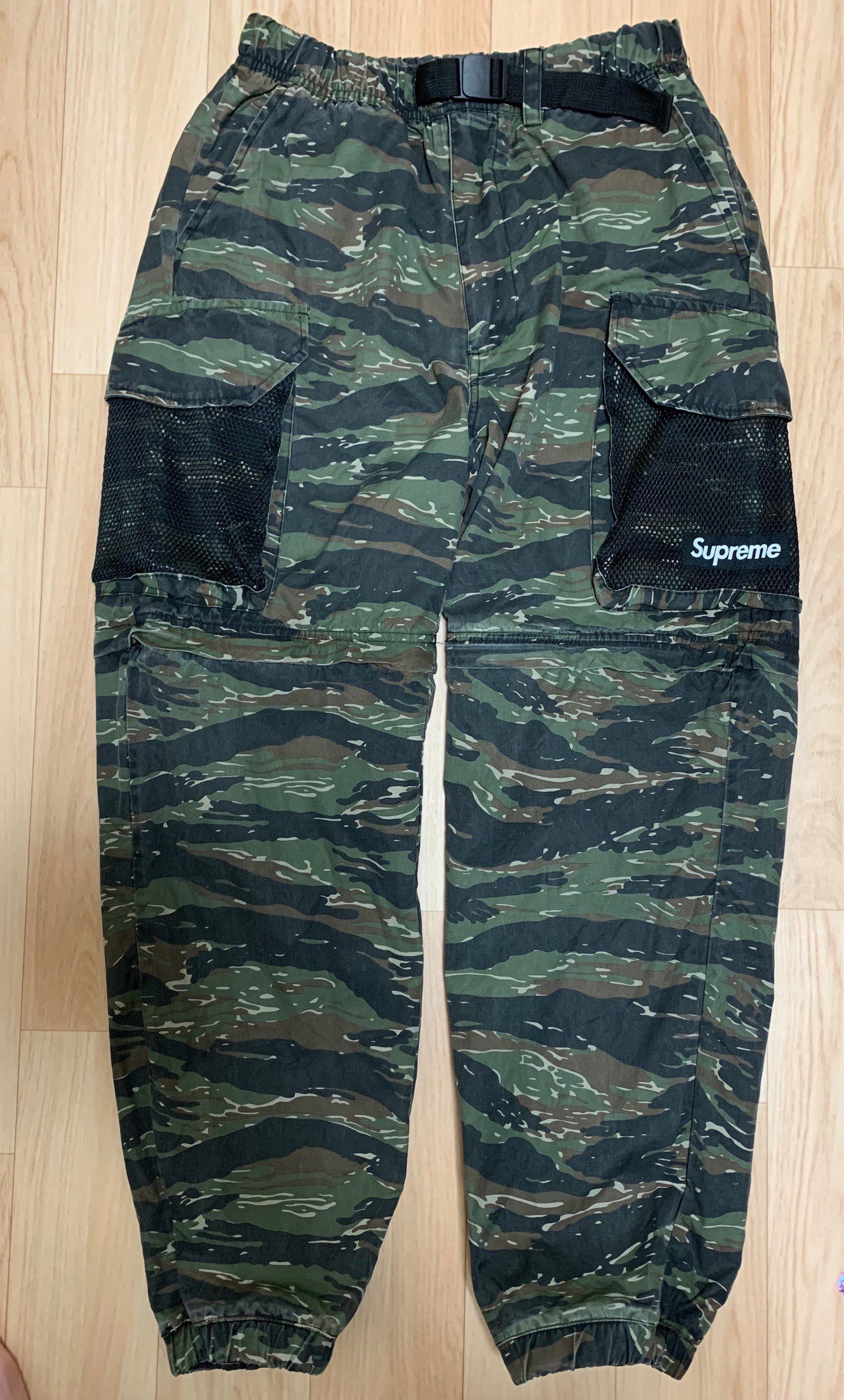 Supreme Mesh Pocket Belted Cargo Pant "Camo"