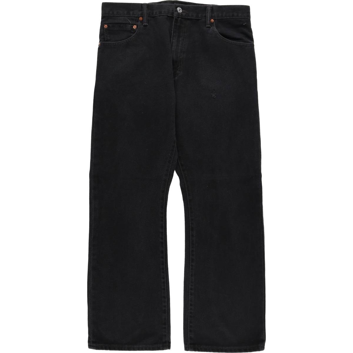 古着 リーバイス Levi's 517 ブラックデニム ブーツカットデニムパンツ メンズw35相当/eaa628246