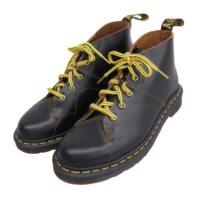 未使用品 ドクターマーチン ショートブーツ CHURCH MONKY BOOT ブラック メンズ UK7
