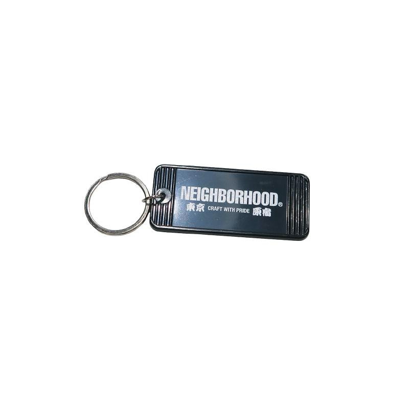 NEIGHBORHOOD Motel Type Key Tag-2 "Black"