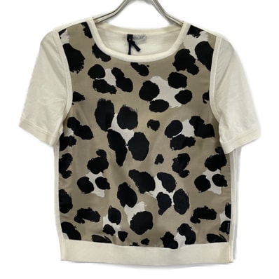 モンクレール ベージュ MAGLIA TRICOT GIROCOLLO 半袖Tシャツ S
