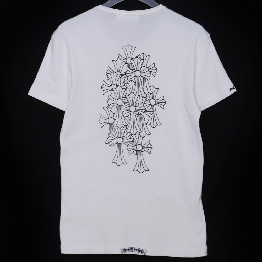 CHROME HEARTS オールド バックセメタリープリントホースシューポケットTシャツ