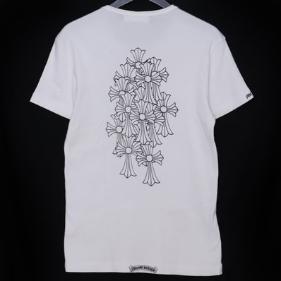 CHROME HEARTS オールド バックセメタリープリントホースシューポケットTシャツ