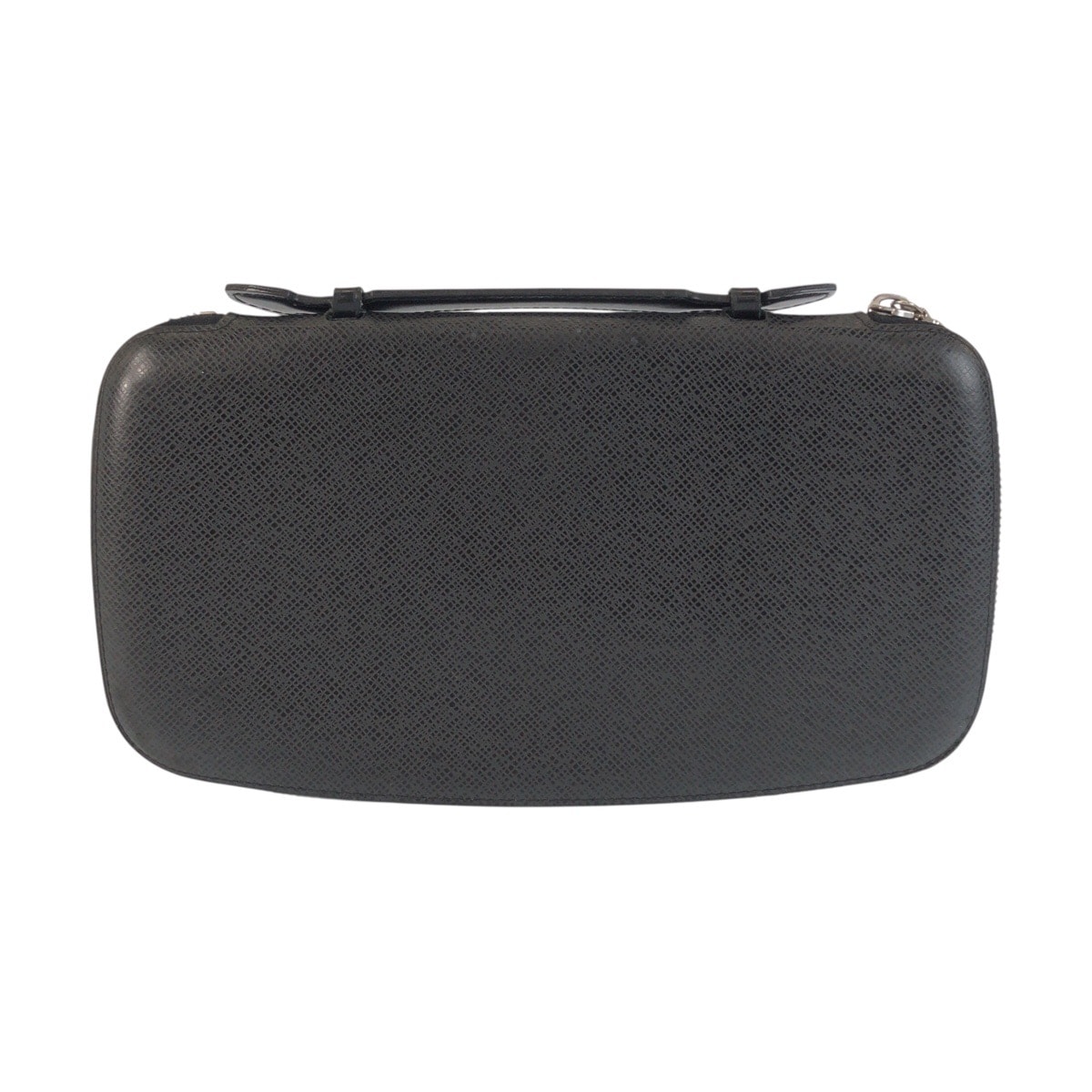 美品 LOUIS VUITTON ルイヴィトン タイガ アトール ブラック 黒 シルバー金具 レザー 長財布 オーガナイザー 601997 【中古】