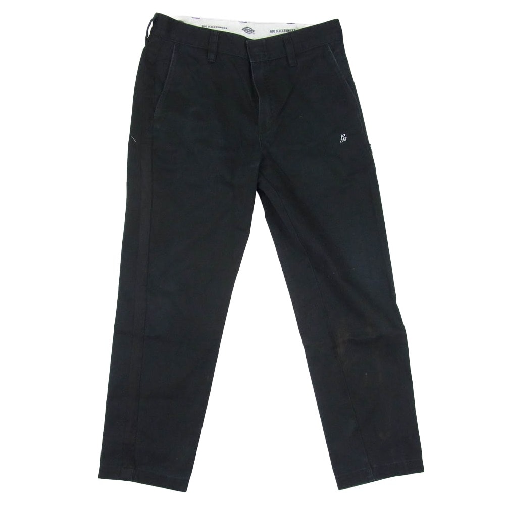 GOD SELECTION XXX ゴッドセレクション チノパンツ サイドライン チノ ワークパンツ ブラック系 M【中古】