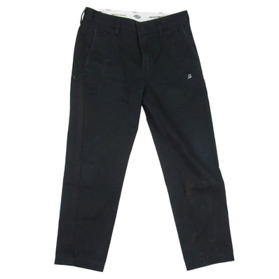 GOD SELECTION XXX ゴッドセレクション チノパンツ サイドライン チノ ワークパンツ ブラック系 M【中古】