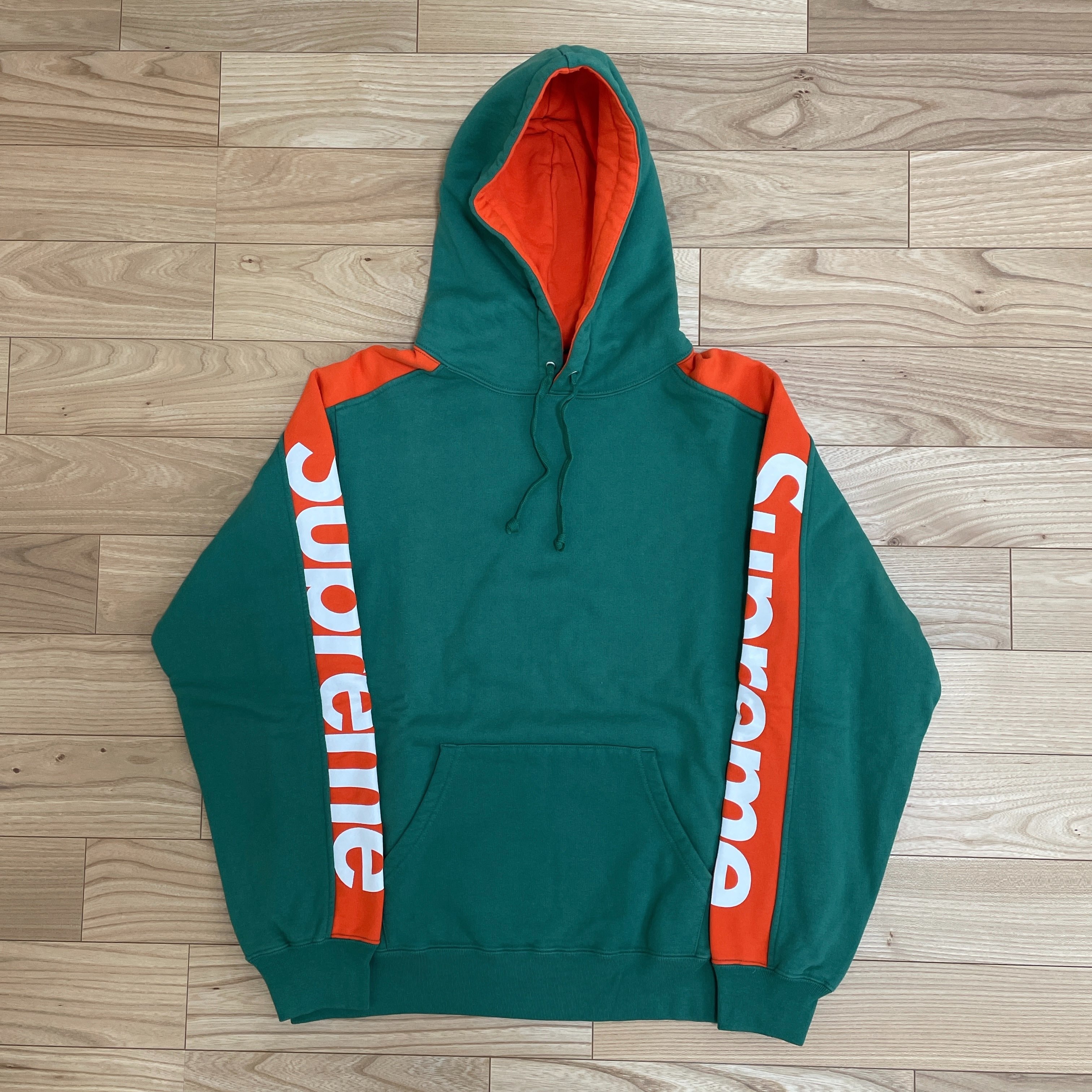 Supreme Sideline Hooded Sweatshirt "Green"
