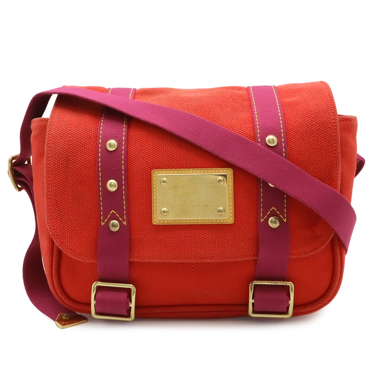 ルイ・ヴィトンブザスPM アンティグア M40040 ショルダーバッグ